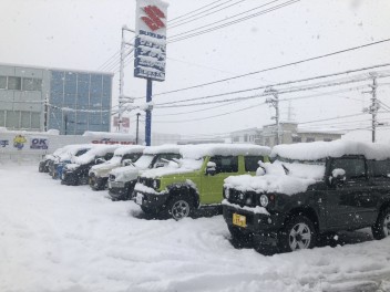 止まない・・・雪⛄